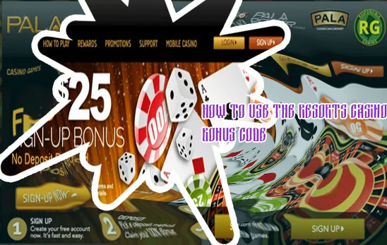 The online casino bonus code